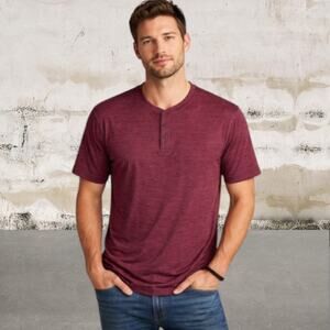 Liberty Pro NWT Men’s Active Quick Dry Casual Shirt Red Size Medium